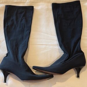 Cole Haan Black Heeled Boots
